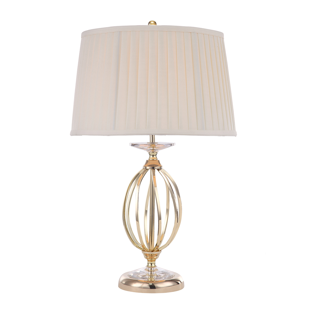 Aegean 1 Light Table Lamp - Polished Brass