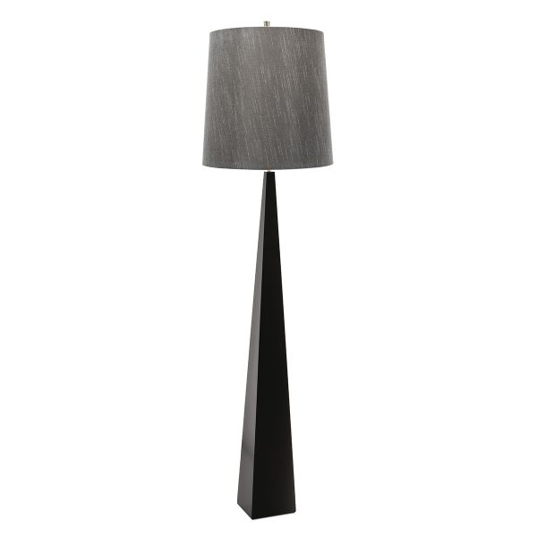 Ascent 1 Light Floor Lamp - Black