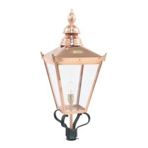 Chelsea 1 Light Grande Lamp Post Head Only