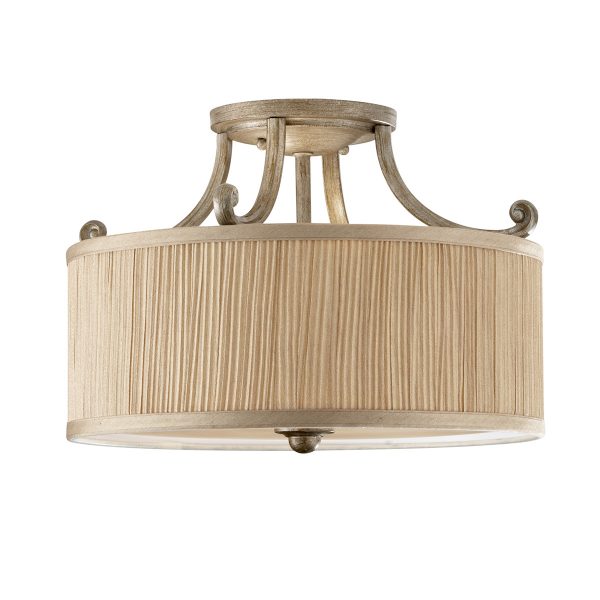 Abbey 3 Light Semi-Flush Light