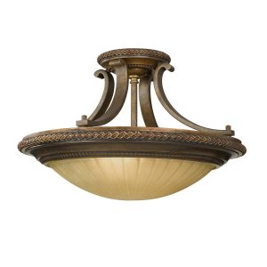Kelham Hall 2 Light Semi-Flush Light