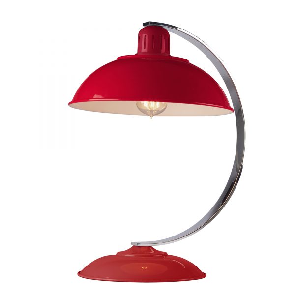 Franklin 1 Light Desk Lamp - Red