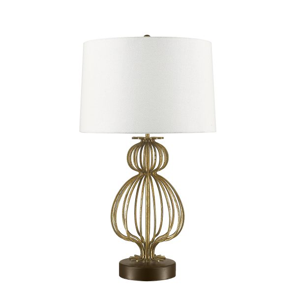 Lafitte 1 Light Table Lamp  - Distressed Gold