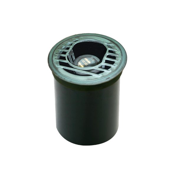 Bronze In-Groud Tiltable Spotlight - Verdigris