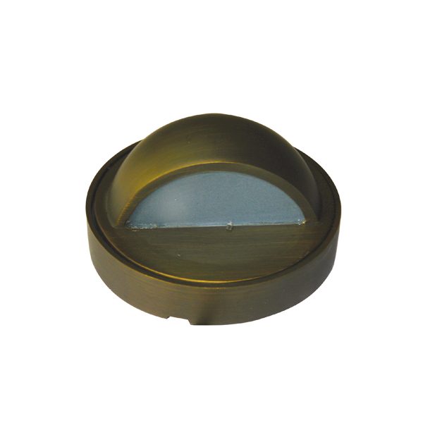 Bronze Round Mini Eyelid Light - Aged Bronze