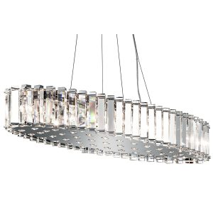 Crystal Skye 12 Light Island Pendant