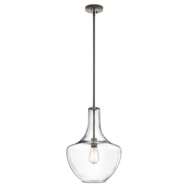 Everly 1 Light Medium Pendant - Olde Bronze