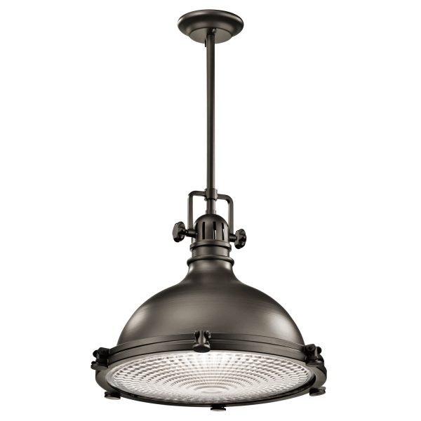 Hatteras Bay 1 Light Large Pendant - Olde Bronze