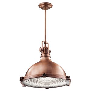 Hatteras Bay 1 Light Extra Large Pendant - Antique Copper