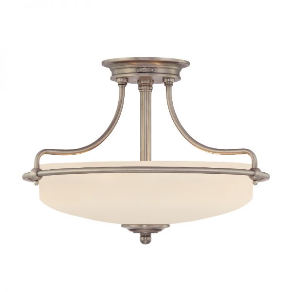 Griffin 3 Light Semi-Flush Light - Polished Chrome