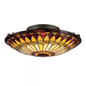 West End 2 Light Medium Floating Flush Mount