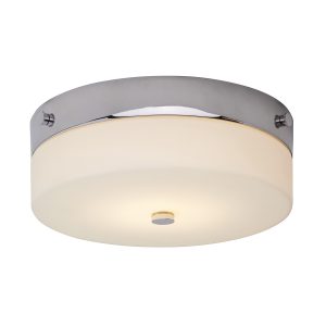 Tamar 1 Light Medium Flush Light - Polished Chrome